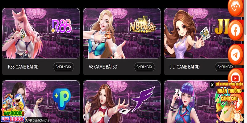 Game bài R88 - đẳng cấp giải trí đổi thưởng cực xanh chín
