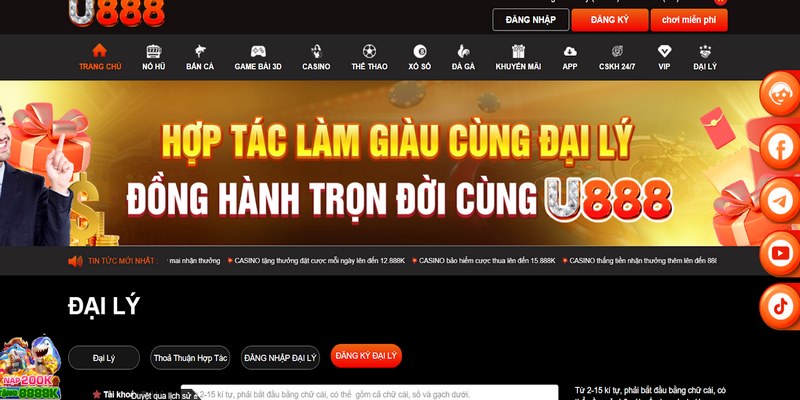 Tham gia chương trình đại lý chính thức nhận hoa hồng cực cao